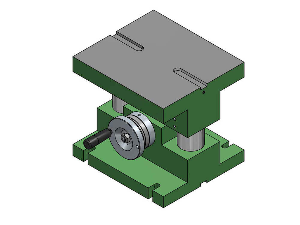 CK-200 YÜKSEKLİK AYARLI MASA Maks. Genişlik: 210 mm Maks. İnme: 60 mm Maks. Yük: 150 KG