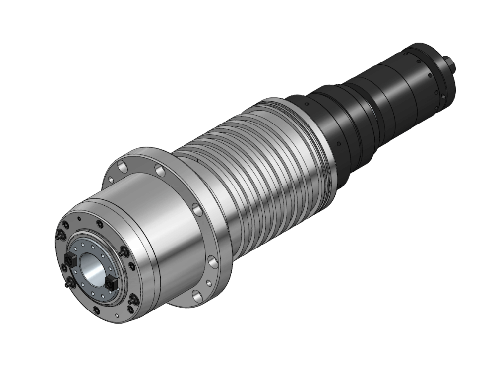 HBC150-BT40 Kayış Tahrikli Mil Sürücü kemeri Yağlama Gresi Maks. RPM 10000