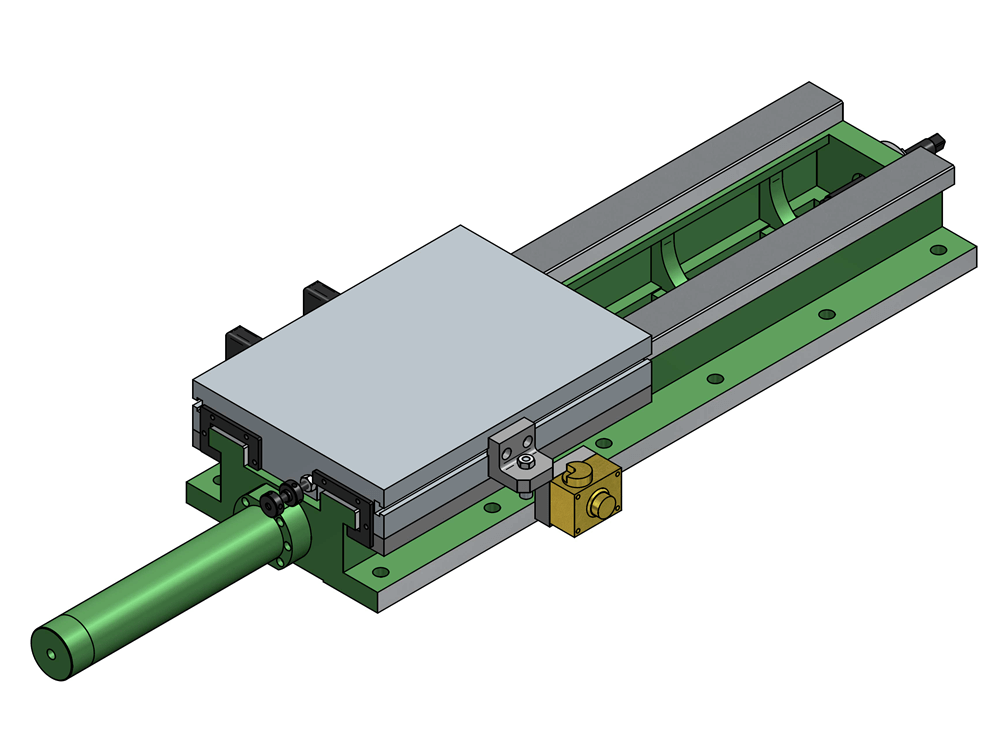 HS420 HİDROLİK SERTLİK KILAVUZ KIZAK ÜNİTESİ Slayt Genişliği: 420mm Maks. Strok: 580mm Maks. Yük: 450KG
