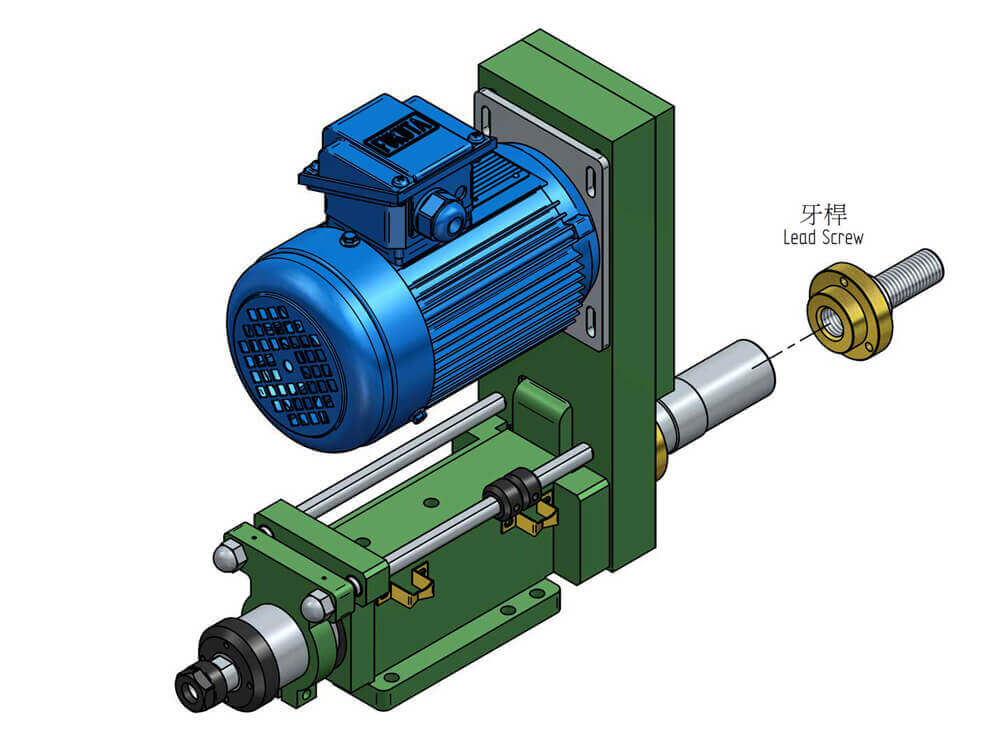 ST0N KILAVUZ ÇEKME BAŞLIĞI Kapasite M6 Maks. Strok 50 mm Derece 0.25~1.25 mm