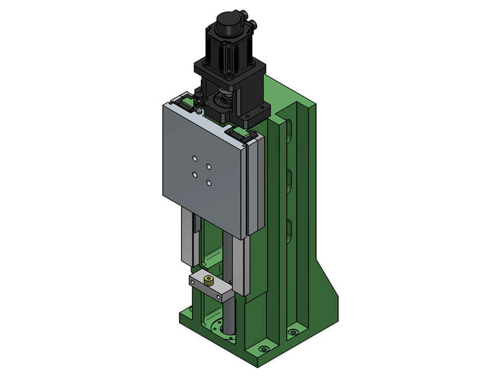 VSS DİKEY SERVO KIZAK ÜNİTESİ Maks. Genişlik: 360 mm Maks. İnme: 260 mm Maks. Yük: 350 KG